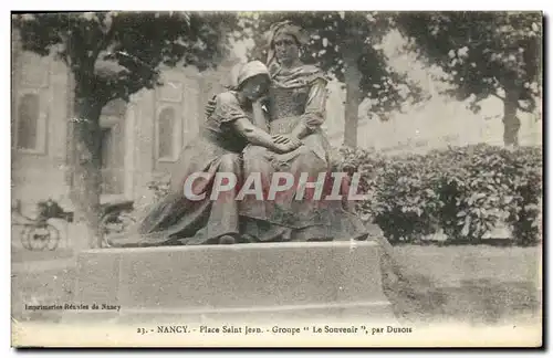 Cartes postales Nancy Place Saint Jean Groupe Le Souvenir par Dubois