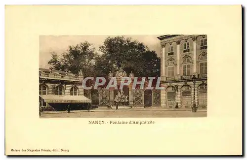 Cartes postales Nancy Fontaine d Amphitrite