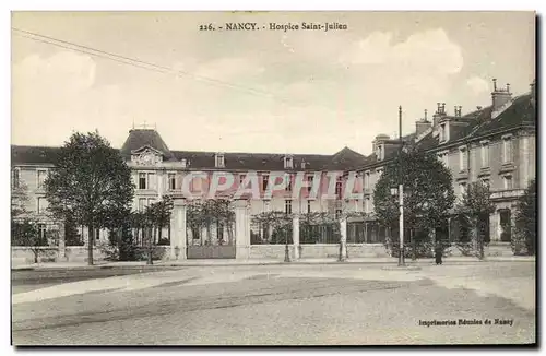 Cartes postales Nancy Hospice Saint Julien