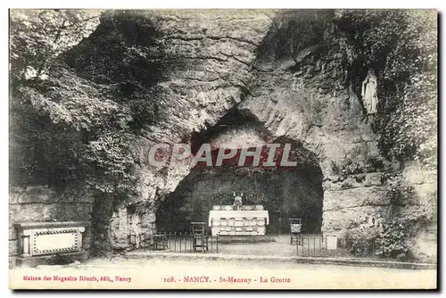 Cartes postales Nancy St Mansuy La Grotte