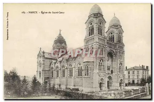 Ansichtskarte AK Nancy Eglise du Sacre Coeur