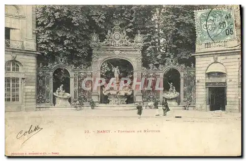 Cartes postales Nancy Fontaine De Neptune