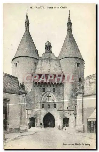 Cartes postales Nancy Porte de la Craffe