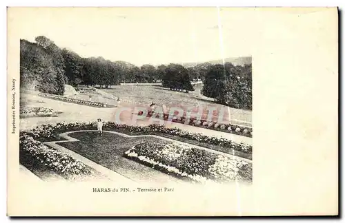 Cartes postales Haras du Pin Terrasse et Parc