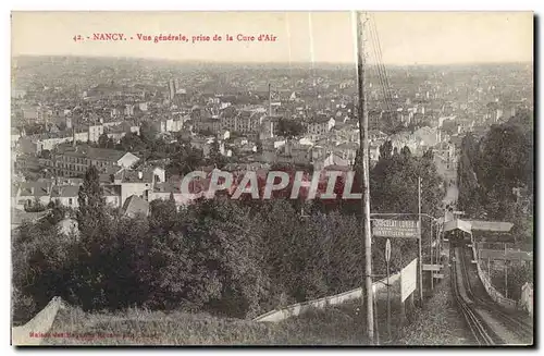 Cartes postales Nancy Vue Generale Prise de la Cure d Air