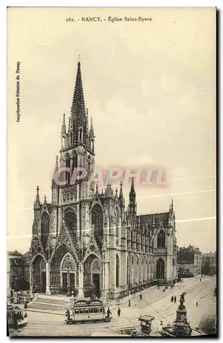 Cartes postales Nancy Eglise Saint Epvre