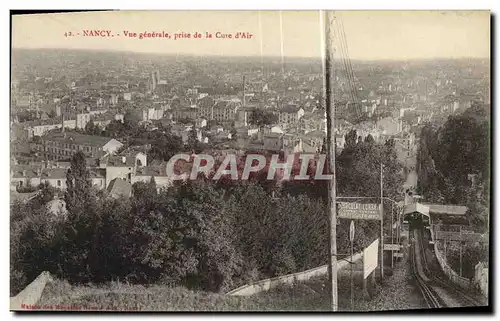 Cartes postales Nancy Vue Generale Prise de la Cure d Air