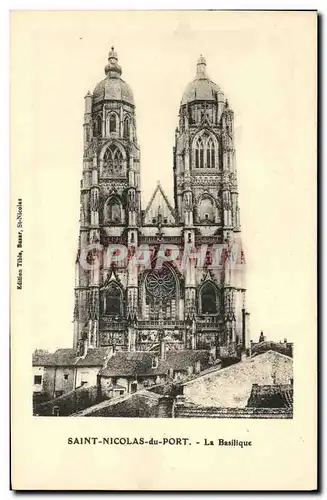 Cartes postales Saint Nicolas du Port La Basilique