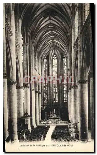 Cartes postales Saint Nicolas De Port Interieur de la basilique