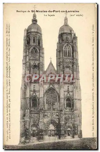 Cartes postales Basilique de Saint Nicolas De Port en Lorraine