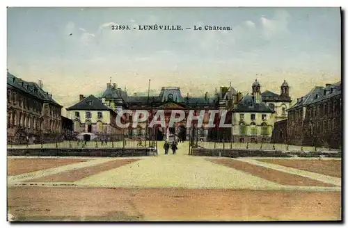 Cartes postales Luneville Le Chateau