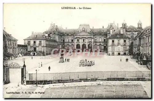 Cartes postales Luneville Le Chateau