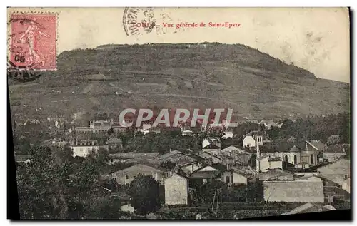 Cartes postales Toul Vue Generale de Saint Epvre