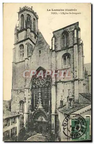 Cartes postales Toul Eglise St Gengoult