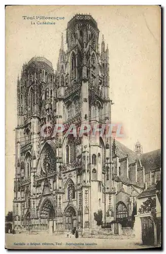 Cartes postales Toul La cathedrale