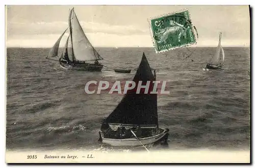 Cartes postales Bateaux Au Large Peche