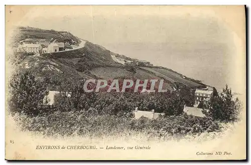 Ansichtskarte AK Environs de Cherbourg Landemer Vue Generale