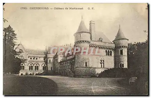 Ansichtskarte AK Cherbourg Chateau de Martinvast