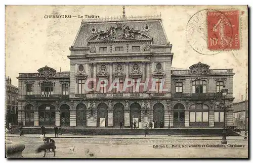 Cartes postales Cherbourg Le Theatre