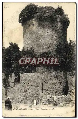 Cartes postales Avranches Le Vieux Donjon