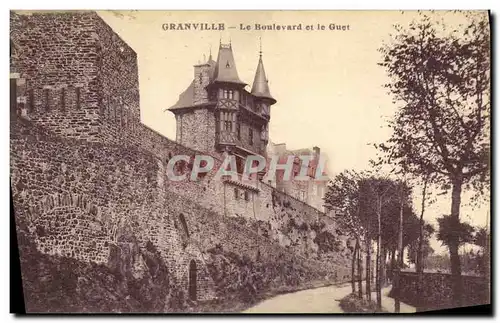 Ansichtskarte AK Granville Le Boulevard et le Guet