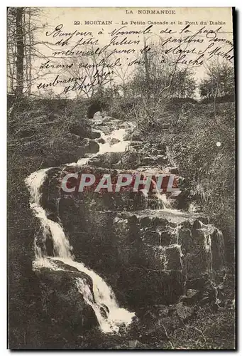 Cartes postales Mortain La Petite Cascade et Pont du Diable