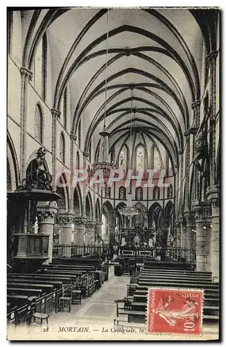 Cartes postales Mortain La Collegiale