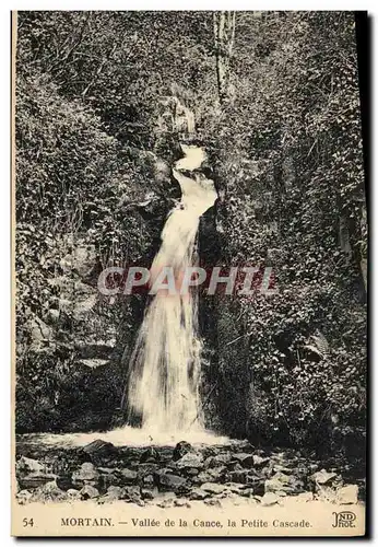 Cartes postales Mortain Vallee de la Cance la Petite Cascade