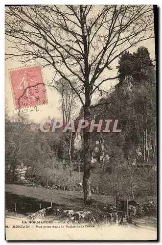 Cartes postales Mortain Vue prise dans la vallee de la Cance