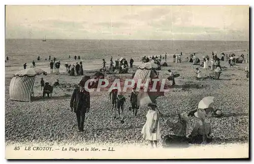 Cartes postales Le Crotoy La Plage et la Mer