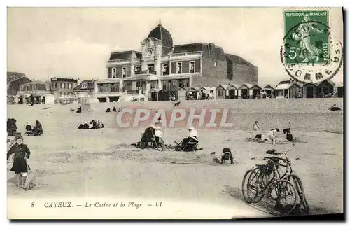 Cartes postales Cayeux Le Casino et la Plage