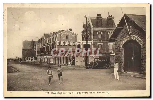 Cartes postales Cayeux Sur Mer Boulevard de la Mer Dubonnet