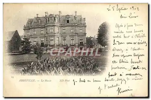 Cartes postales Abbeville Le Musee