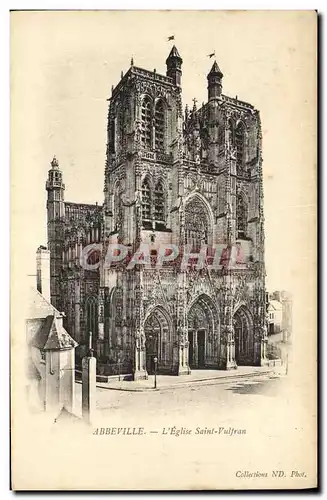 Cartes postales Abbeville L Eglise Saint Gilles