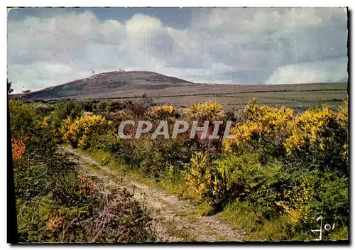 Cartes postales moderne La Bretagne en Couleurs Montagnes Legendaires Le Mont Saint Michel de Brasparts