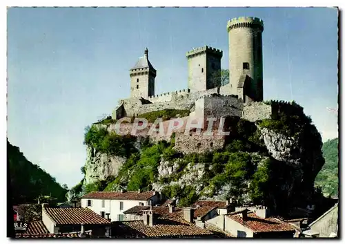 Cartes postales moderne L Ariege Pittoresque Foix Le Chateau