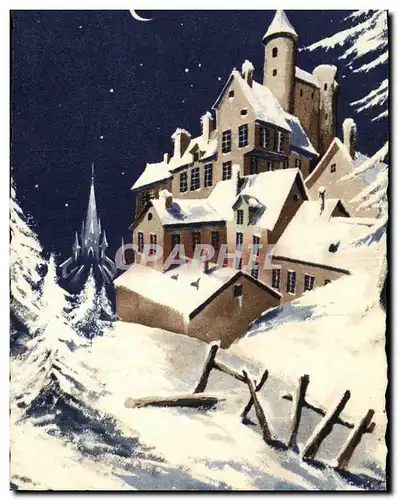 Cartes postales moderne Paysage sous la neige