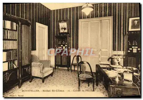 Cartes postales Montpellier Hotel St Come Cabinet du president