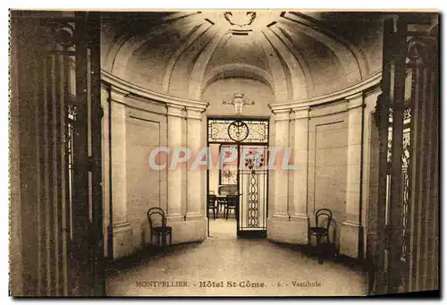 Cartes postales Montpellier Hotel St Come Vestibule