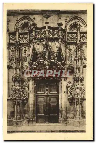 Cartes postales Cathedrale de Strasbourg Portail St Laurent