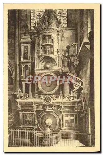 Cartes postales Cathedarle de Strasbourg L horloge astronomique