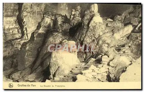 Cartes postales Grottes de Han Le Boudoir de Proserpine