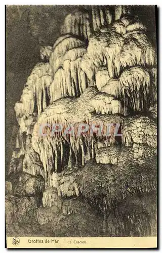 Cartes postales Grottes de Han La Cascade