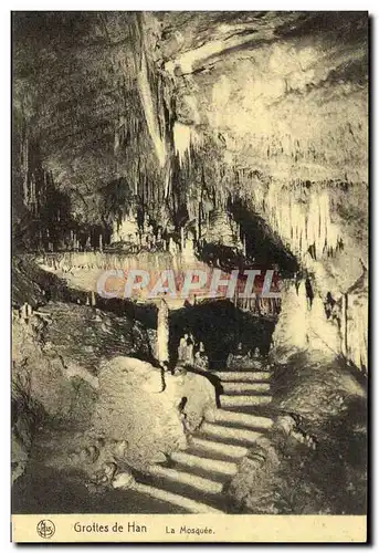 Cartes postales Grottes de Han La Mosquee