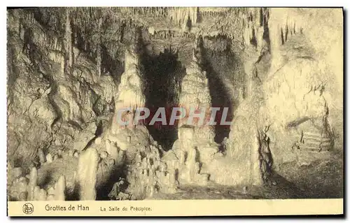 Cartes postales Grottes de Han La Salle du Precipice