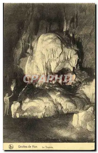 Cartes postales Grottes de Han Le Trophee