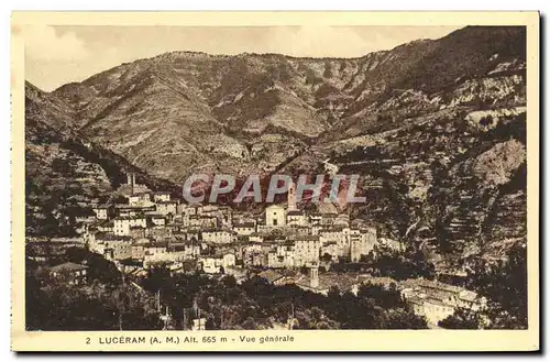 Cartes postales Luceram Vue gnerale