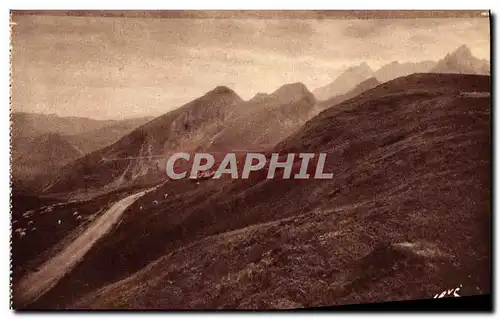 Ansichtskarte AK Route Thermale du col d Aubisque Les paturages aux bords de la route