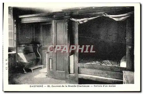 Cartes postales Dauphine Couvent de la Grande Chartreuse Cellule d un moine