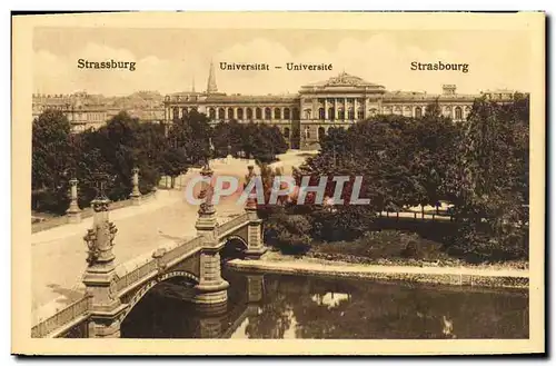 Cartes postales Strassburg Universite